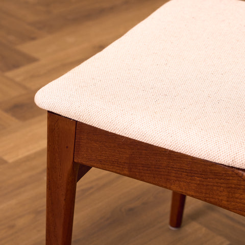 Danish set of 4 dining chairs by B. Rasmussen for Thorso Mobelfabrik