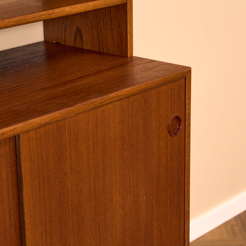 Swedish bookshelf in teak