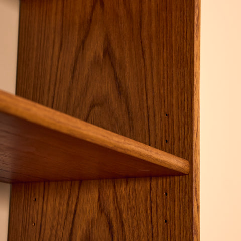 Swedish bookshelf in teak