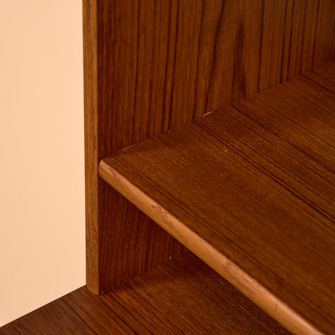 Swedish bookshelf in teak