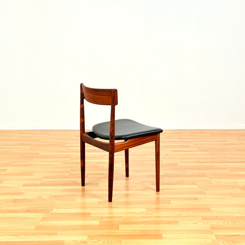 Danish dining chairs in Santos rosewood by Henry Rosengren Hansen for Brande Møbelindustri, model '39'