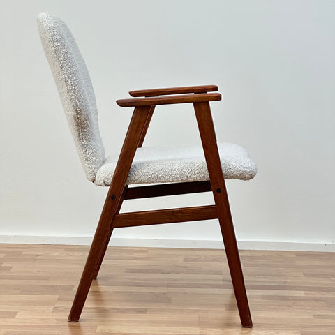 Armchair in bouclé, 1970s