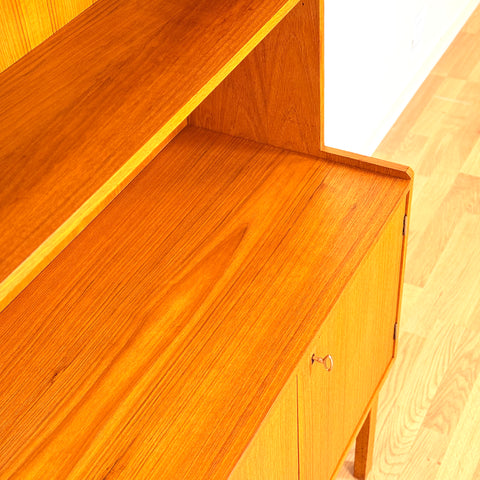 Swedish bookshelf in teak