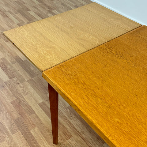 Dining table in oak, 1970s, DK