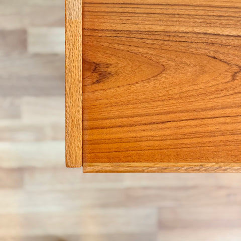 Sideboard, teak & oak, 1960s, Sweden