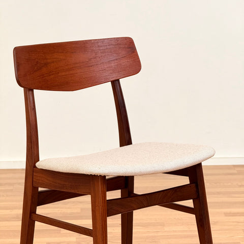 Set of 4 chairs made of teak by Farstrup, 1950s-60s, Denmark - Beyo Vintage