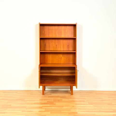 Swedish bookshelf in teak