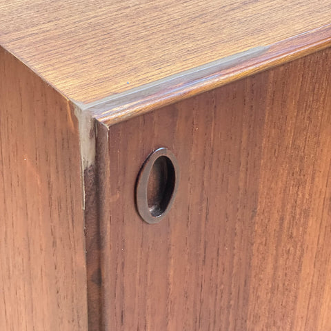 Sideboard in teak, Denmark, 1950-60s.