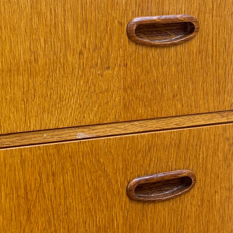 Chest of drawers, oak, Sweden