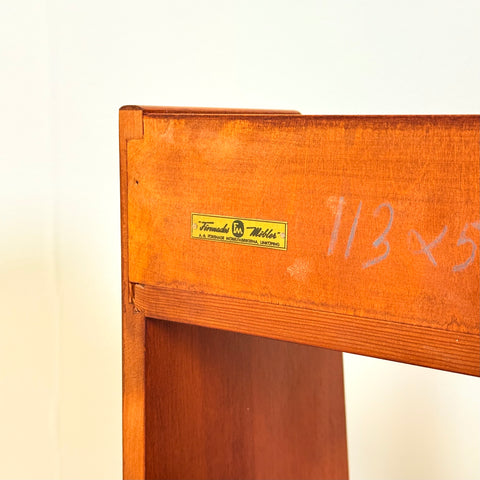 Swedish bookshelf in mahogany by AB Förenade Möbelbarikerna, Linköping