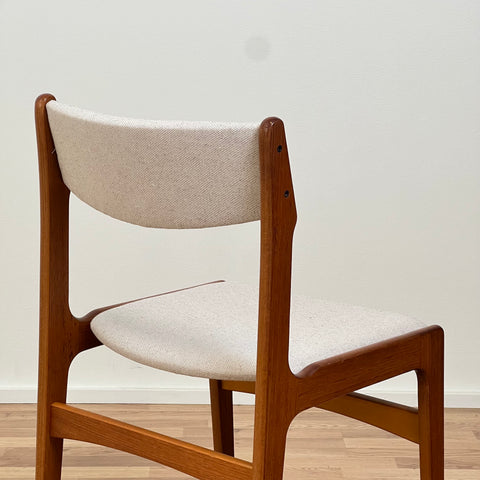 Set of 4 dining chairs, Erik Buch