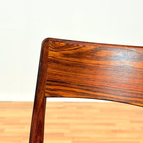 Danish dining chairs in Santos rosewood by Nytorv Møbellager