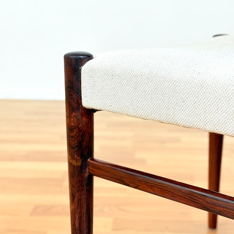 Danish dining chairs in Santos rosewood by Arne Hovmand Olsen