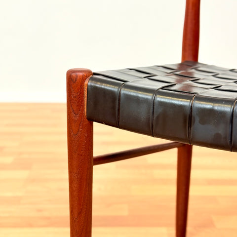 Danish dining chairs in teak