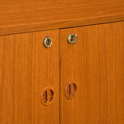 Bar cabinet in teak by Arne Wahl Iversen for IKEA, model 'Varie B'