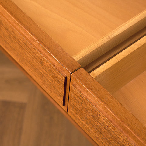 Swedish sideboard in walnut by Bertil Fridhagen for Bodafors, model 'Fasett'