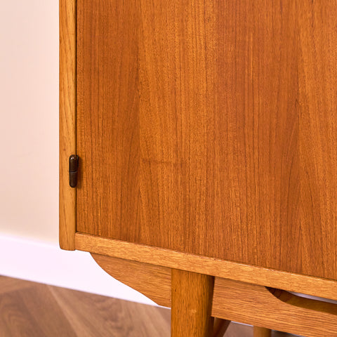 Swedish sideboard in teak & oak