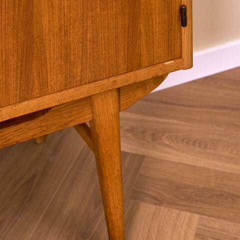 Swedish sideboard in teak & oak