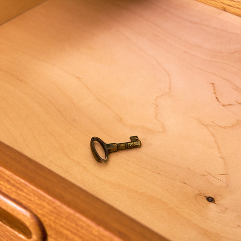 Swedish sideboard in teak & oak