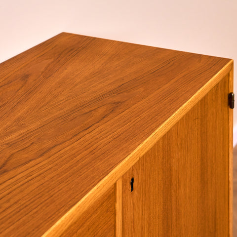 Swedish sideboard in teak & oak