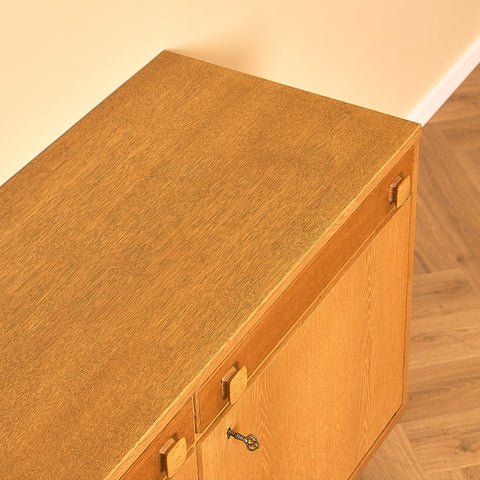 Ulferts Oak Sideboard with Splayed Legs