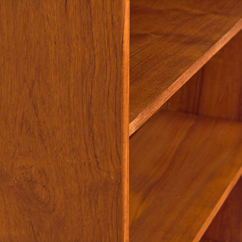 Danish Teak Bookshelf with Oak Legs