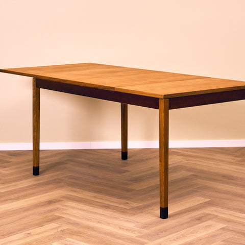 Swedish rectangular dining table in teak by Ulferts in Tibro