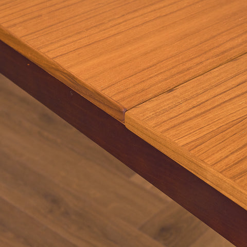 Swedish rectangular dining table in teak by Ulferts in Tibro