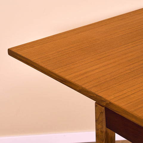 Swedish rectangular dining table in teak by Ulferts in Tibro