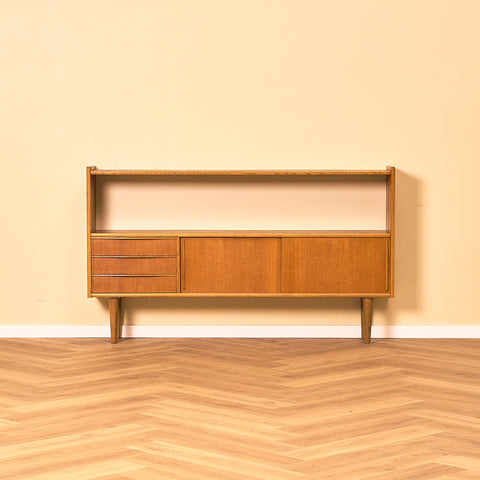 Swedish bookshelf in teak