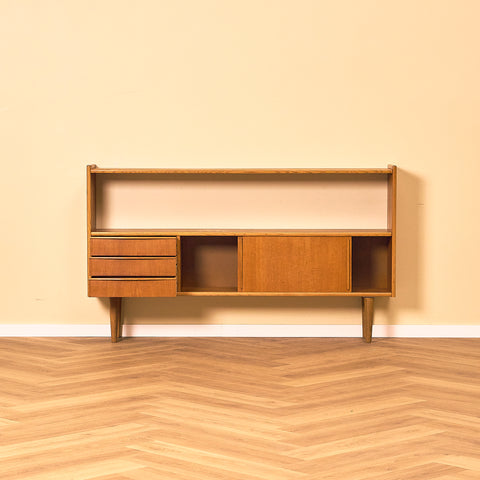 Swedish bookshelf in teak