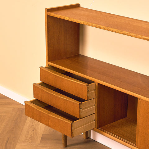 Swedish bookshelf in teak