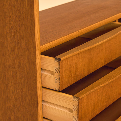 Swedish bookshelf in teak