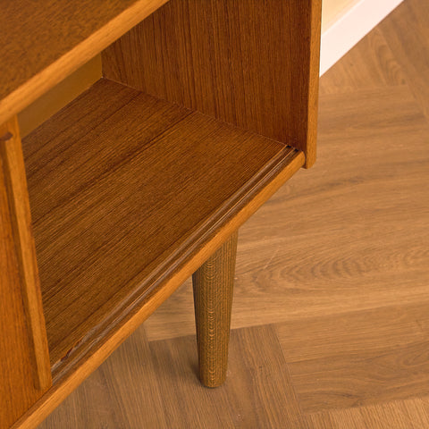 Swedish bookshelf in teak