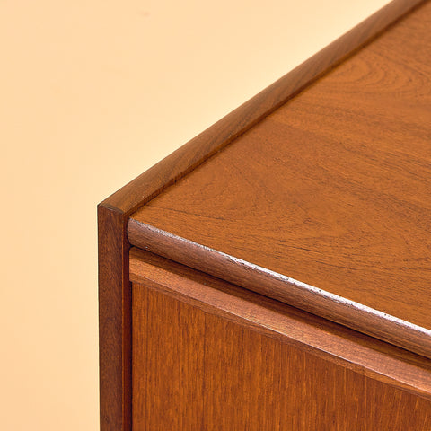 Danish chest of drawers in teak