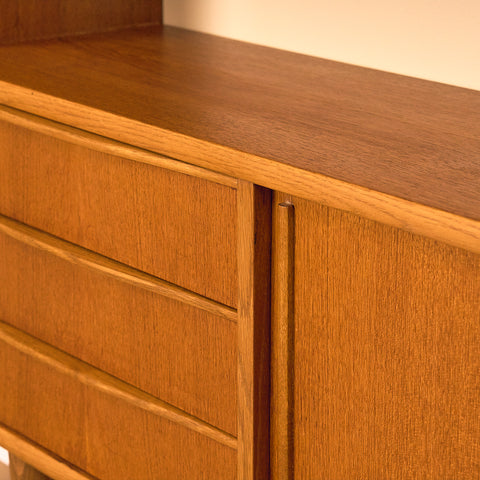 Swedish bookshelf in teak