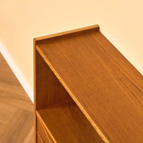 Swedish bookshelf in teak