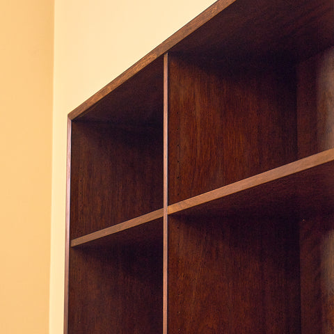 Danish Santos Rosewood Bookshelf with Drop-Front Desk