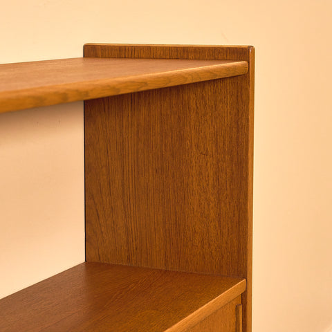 Swedish bookshelf in teak