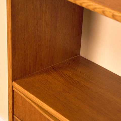 Swedish bookshelf in teak