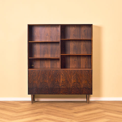 Danish Santos Rosewood Secretary Bookshelf