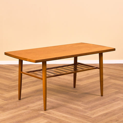 Swedish coffee table in teak