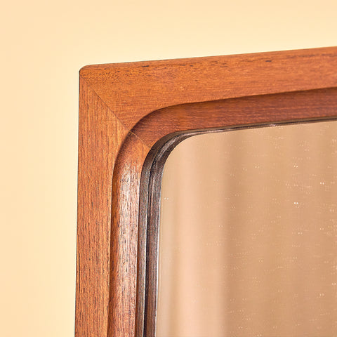 Danish mirror in teak