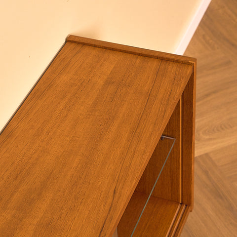 Swedish bookshelf in teak