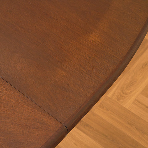 Danish dining table in mahogany by Skovby
