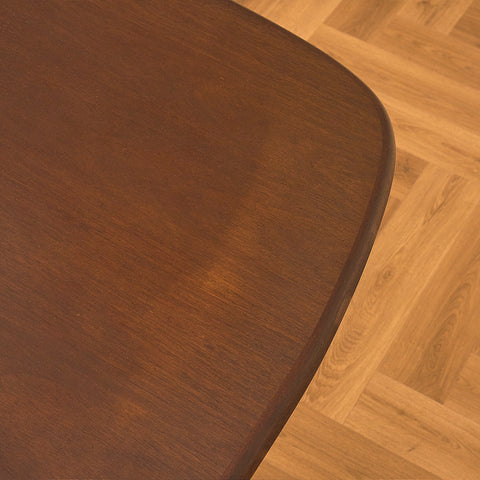 Danish dining table in mahogany by Skovby