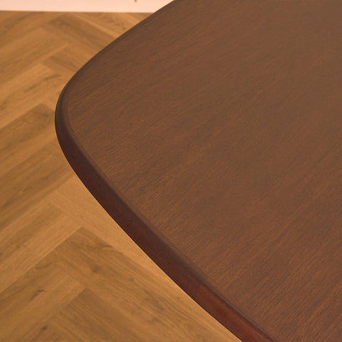 Danish dining table in mahogany by Skovby