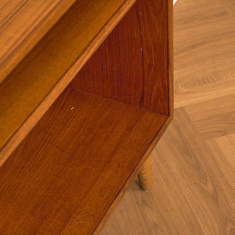 Swedish bookshelf in teak