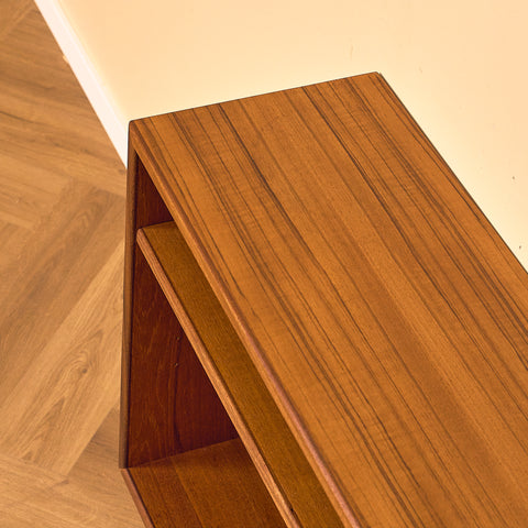 Swedish bookshelf in teak