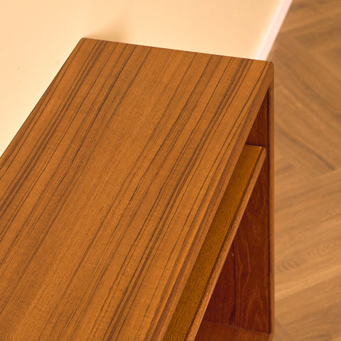 Swedish bookshelf in teak